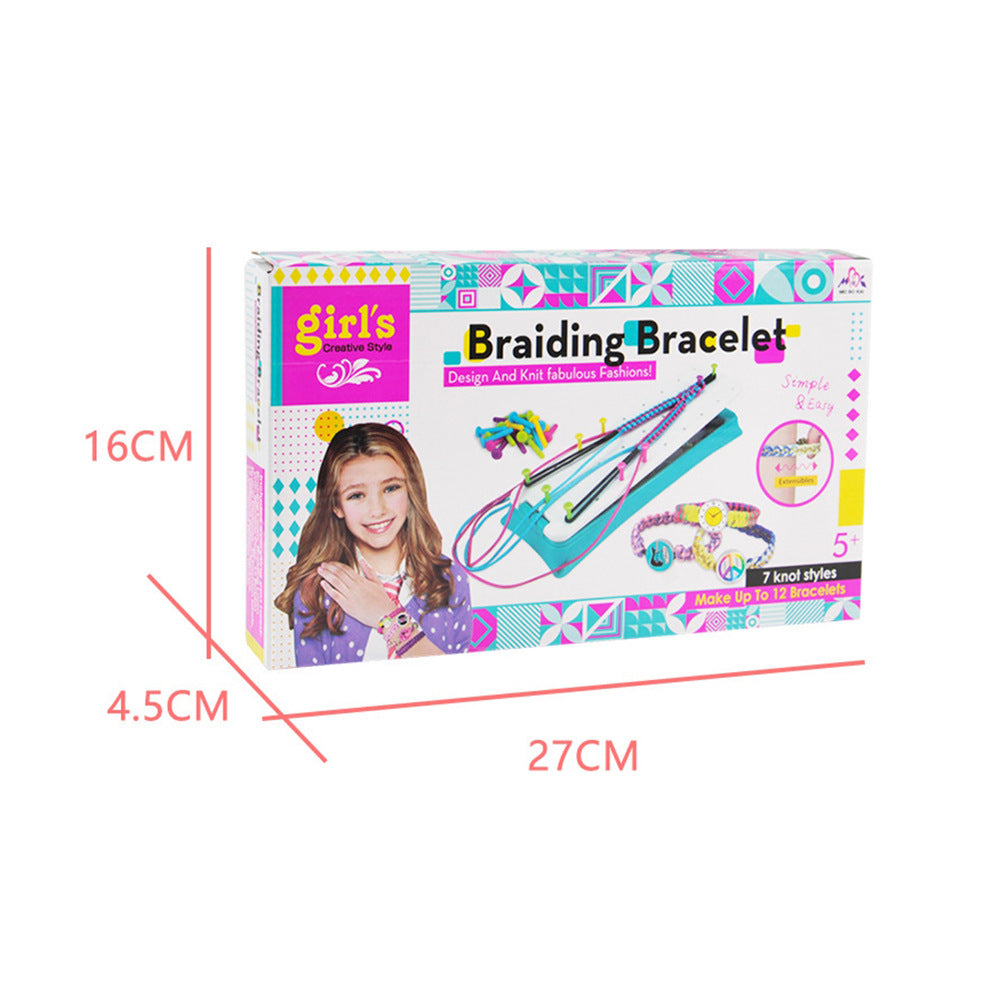 Kreativt armbandsflätset