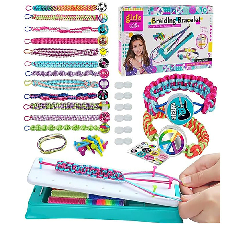Kreativt armbandsflätset