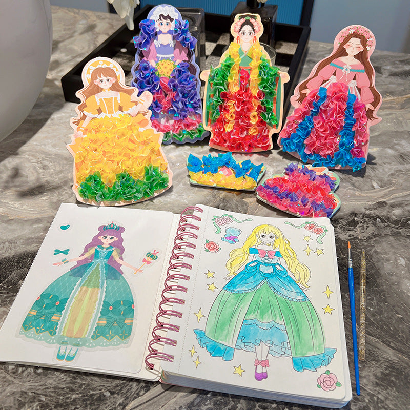 Prinsessornas målar- och pysselbok