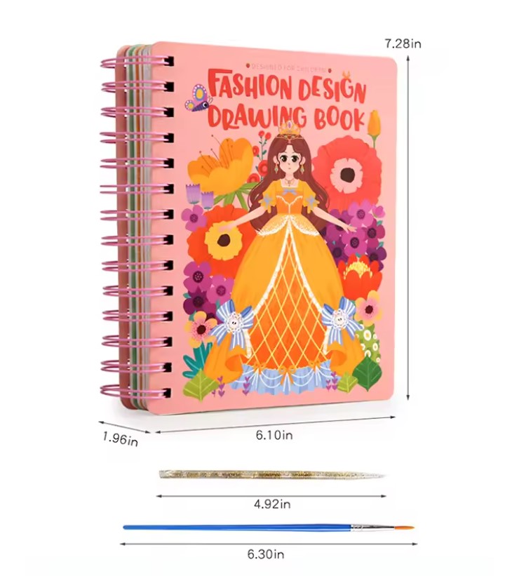 Prinsessornas målar- och pysselbok