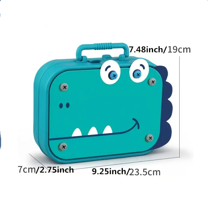 Hantverksset för barn i gullig dino-design