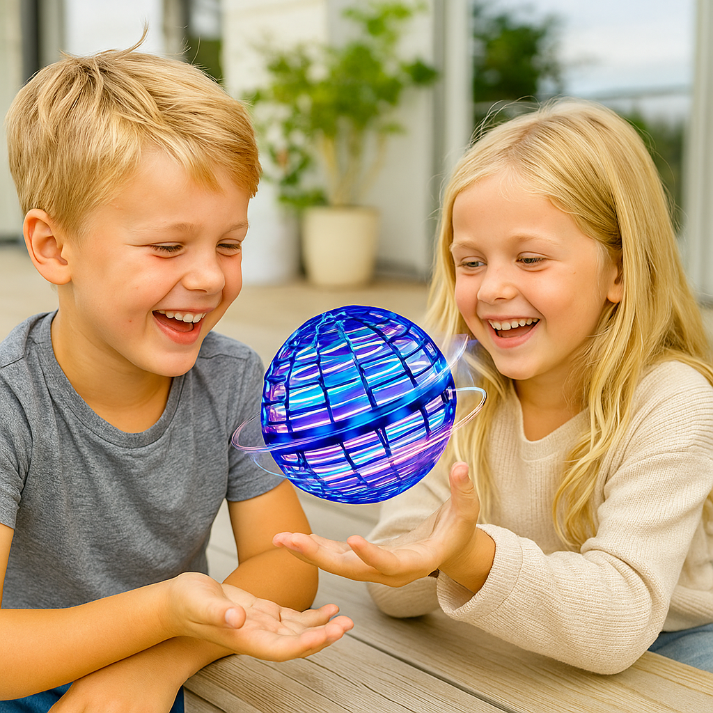 Lysande svävboll för barn