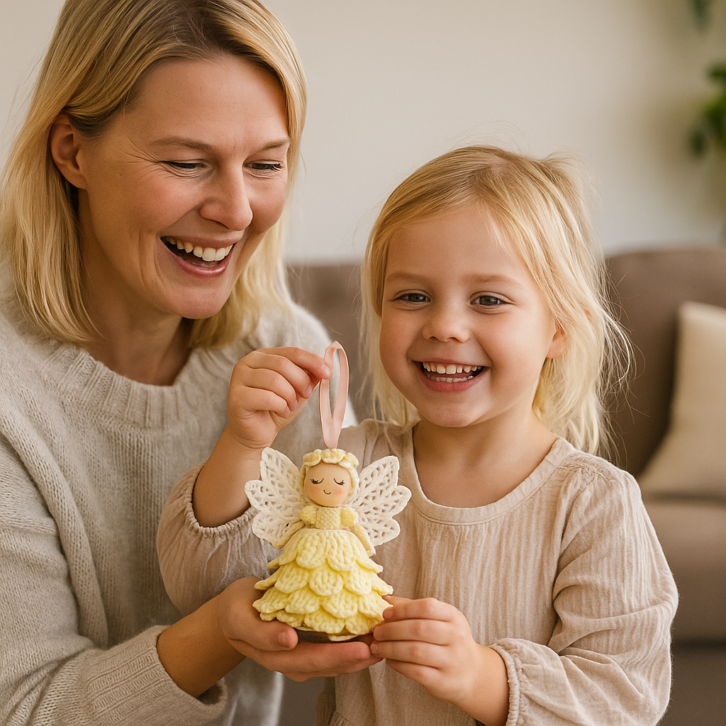 Virkade änglar – gör-det-själv-set