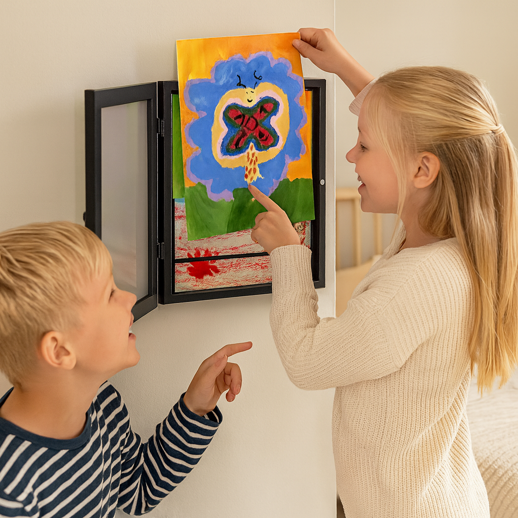 Fotoram – för upp till 150 teckningar