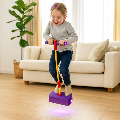 Barnens skum-Pogo-hoppare – Hoppleksak för inomhus och utomhus