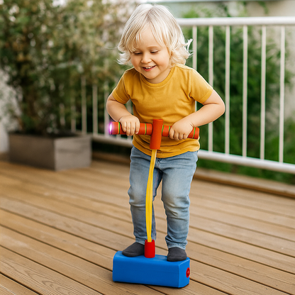 Barnens skum-Pogo-hoppare – Hoppleksak för inomhus och utomhus