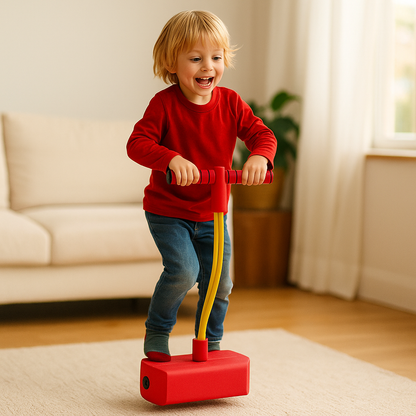 Barnens skum-Pogo-hoppare – Hoppleksak för inomhus och utomhus