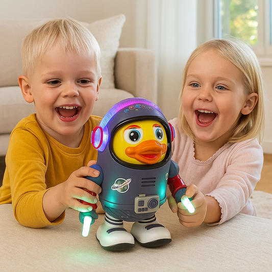 Dansande astronautanka