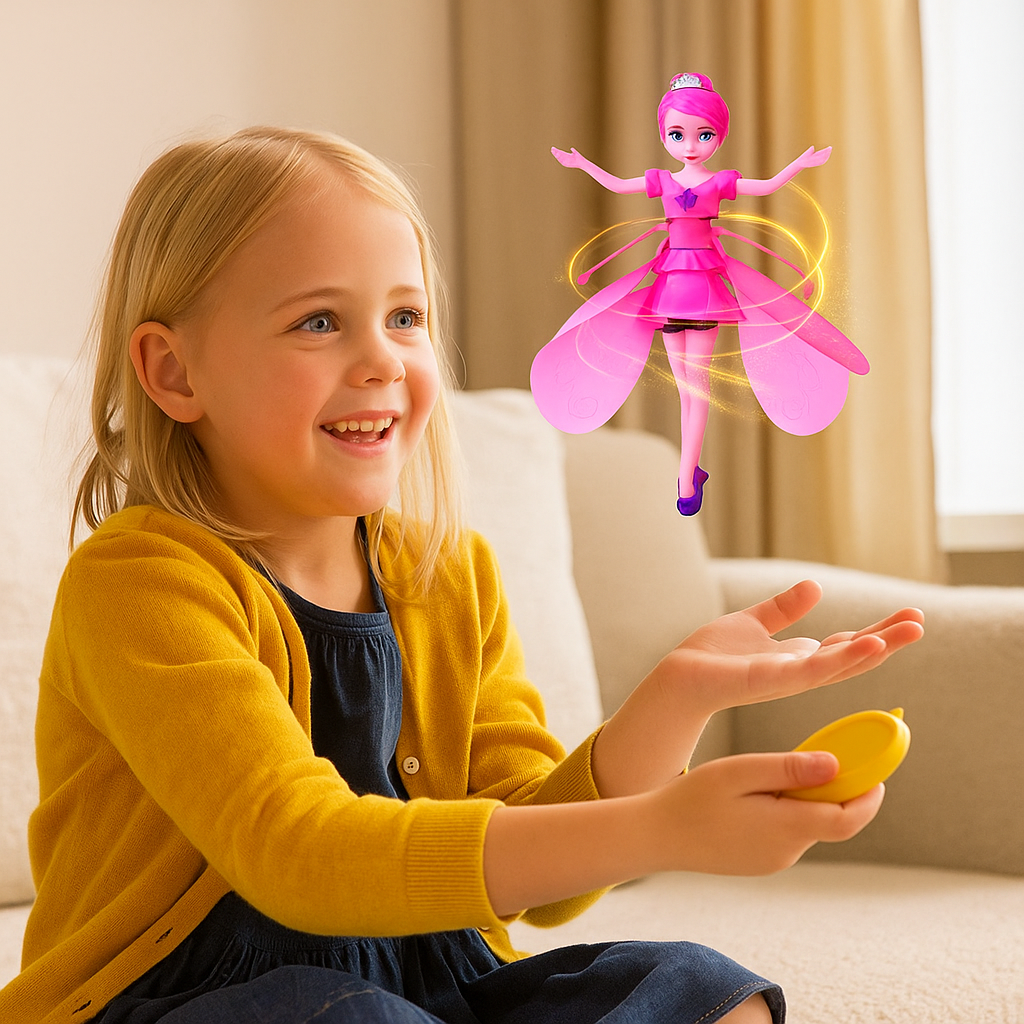 Svävande trollefé leksak