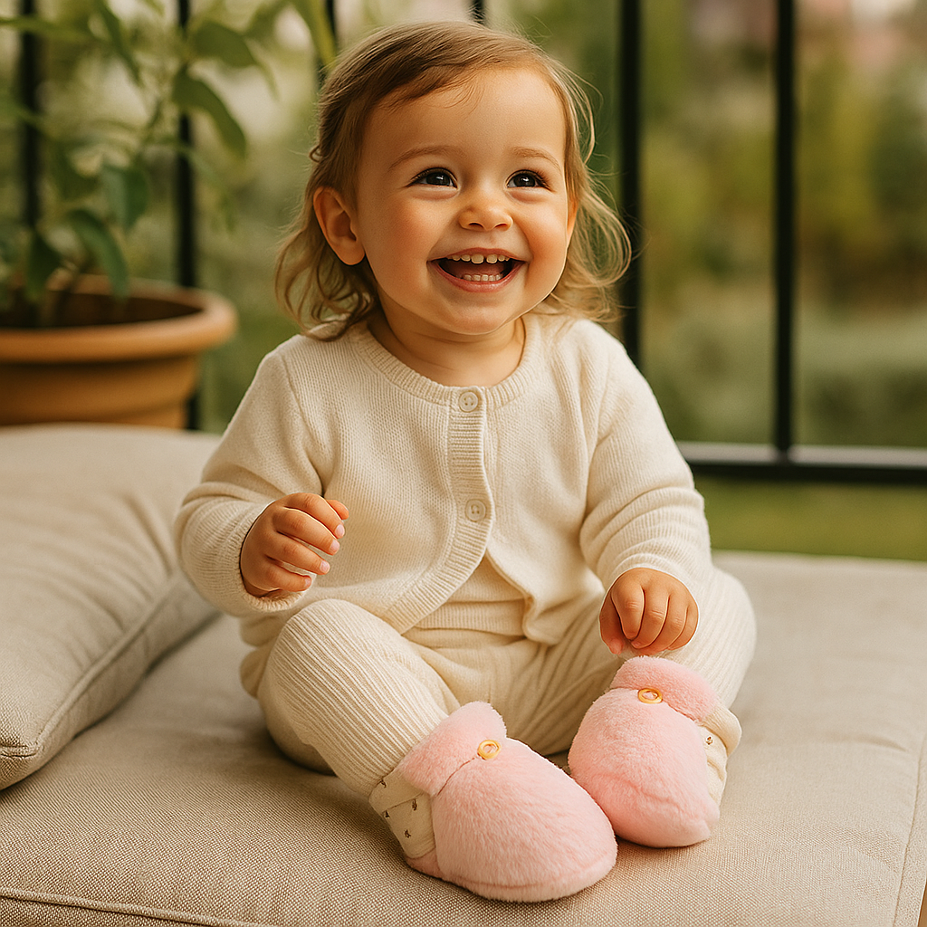 Mjuka sockskor för bebisar