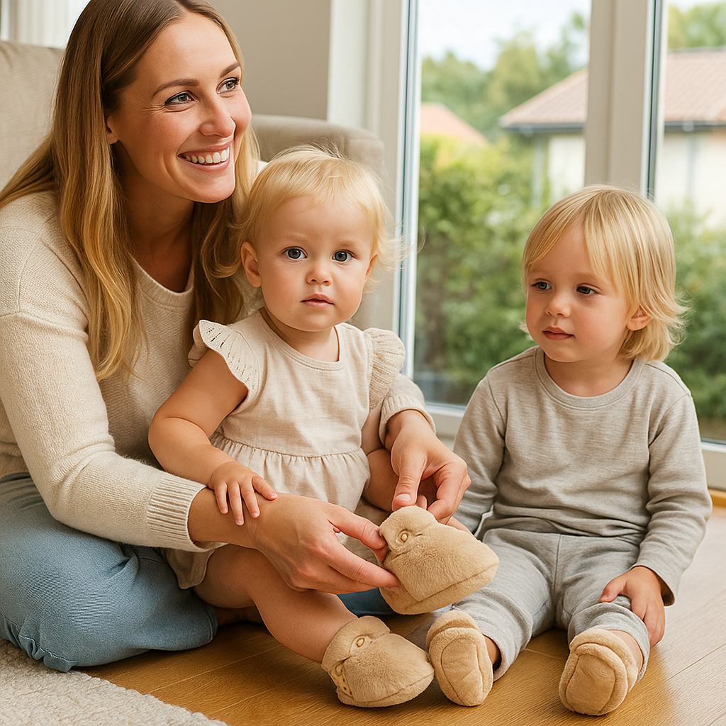 Mjuka sockskor för bebisar