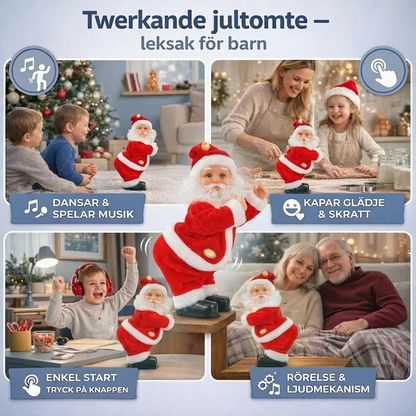 Twerkande jultomte – leksak för barn