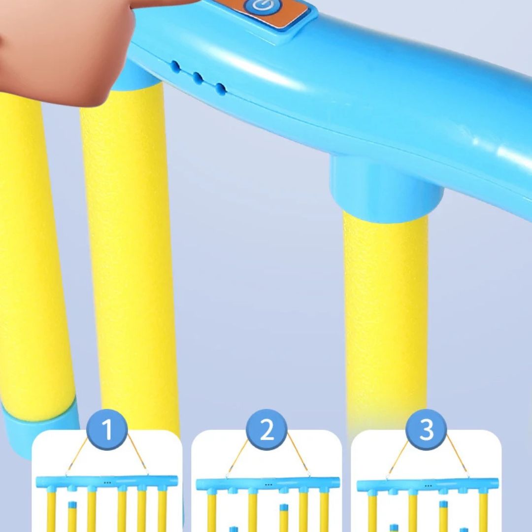 Fallande pinnar – reaktionsspel för barn