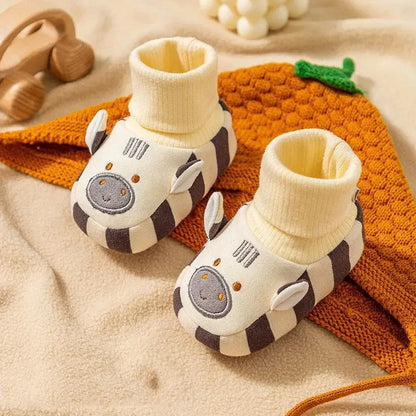 Mjukt gosiga babystrump-skor – varma, halkfria & bekväma