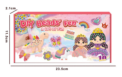 Förtrollande pärlmålning – DIY-set för barn