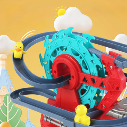 Brandbil med ankrutschbana