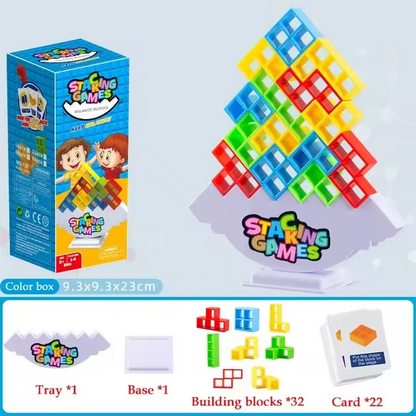 Stapeltorn balansspel