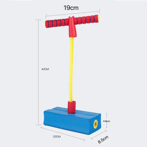 Barnens skum-Pogo-hoppare – Hoppleksak för inomhus och utomhus