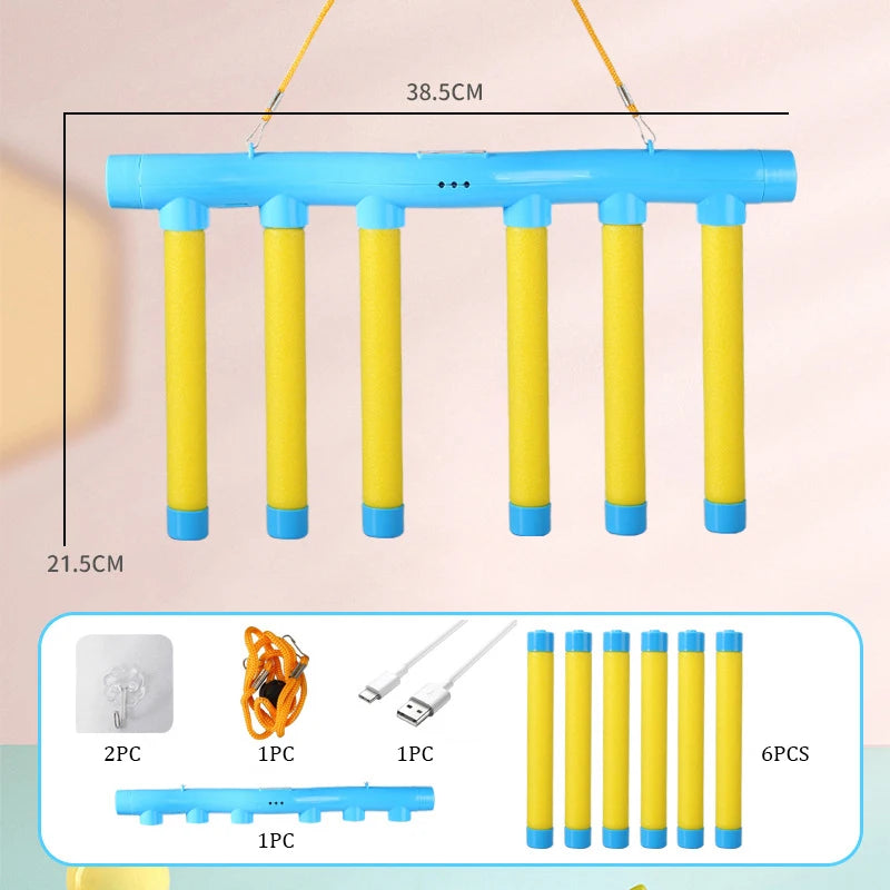 Fallande pinnar – reaktionsspel för barn