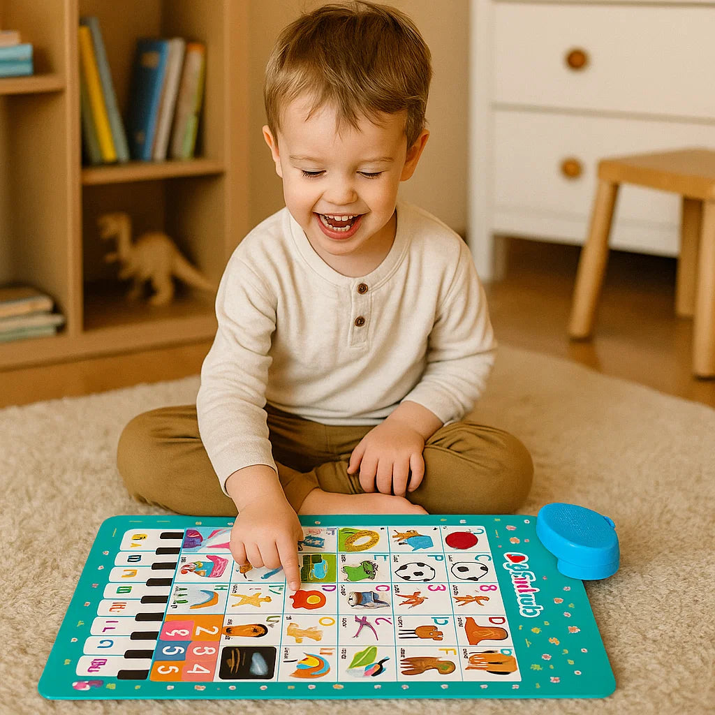 Talande engelsk inlärningstavla för barn