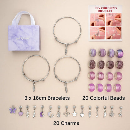 DIY-kit för att göra charmarmband ⎜ Smyckestillverkningsset