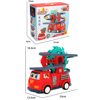 Brandbil med ankrutschbana