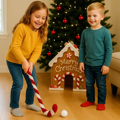 Pepparkaks mini golf julleksak