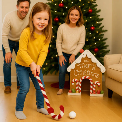 Pepparkaks mini golf julleksak