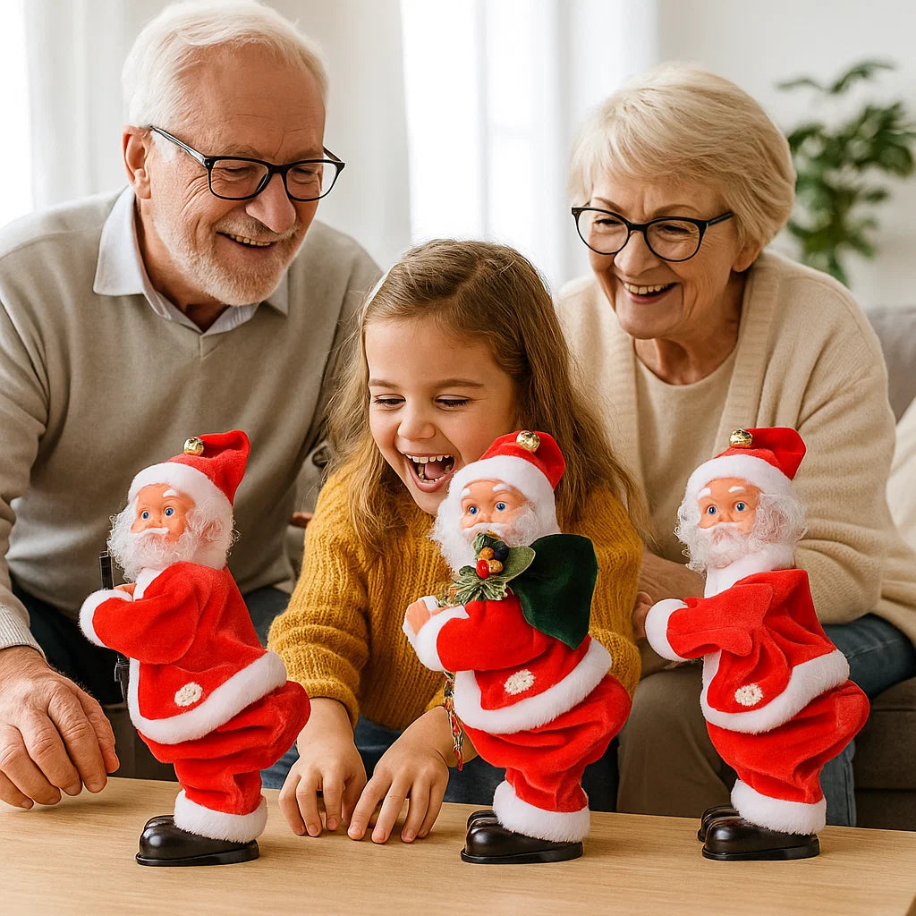 Twerkande jultomte – leksak för barn