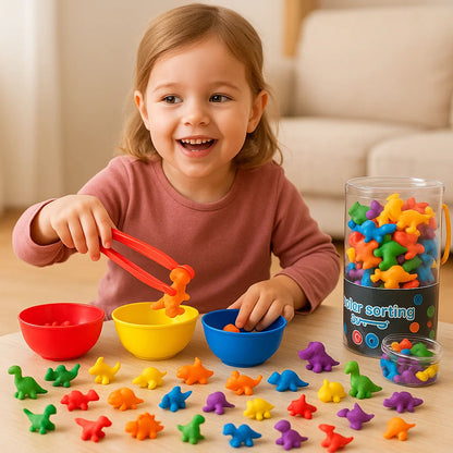 Montessori färgsorteringsspel