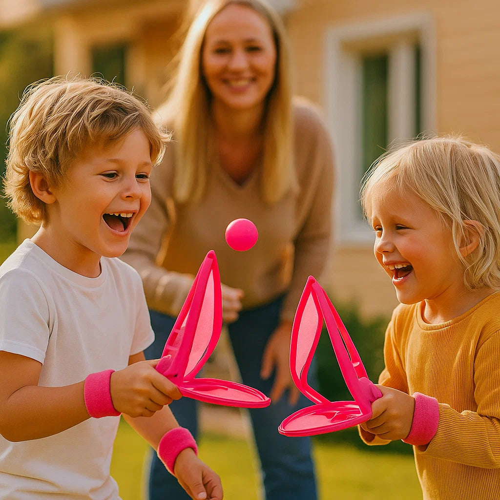 Roligt fångbollsspel