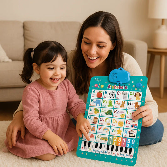 Talande engelsk inlärningstavla för barn