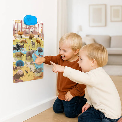 Talande engelsk inlärningstavla för barn