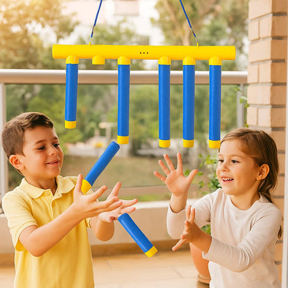 Fallande pinnar – reaktionsspel för barn