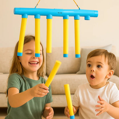 Fallande pinnar – reaktionsspel för barn