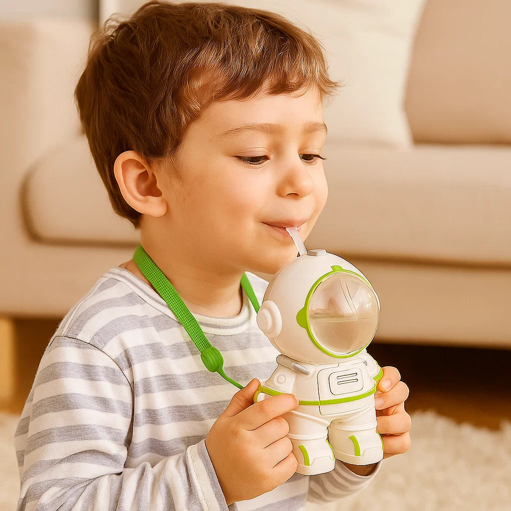Astronaut-vattenflaska för barn