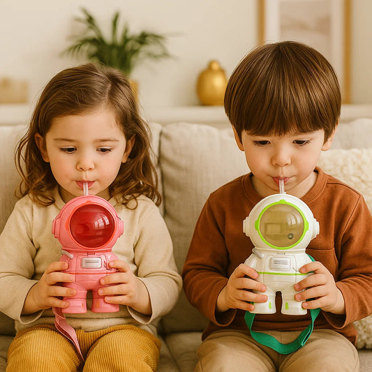 Astronaut-vattenflaska för barn