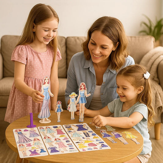 Magnetiskt modeleksakset för barn