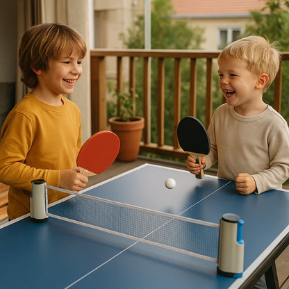 Justerbart pingisset – passar på varje bord!