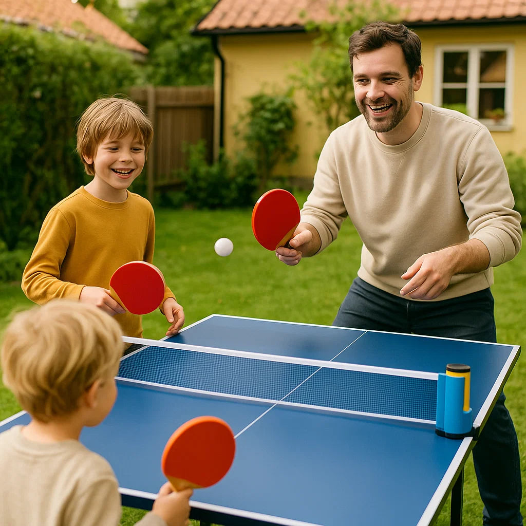 Justerbart pingisset – passar på varje bord!
