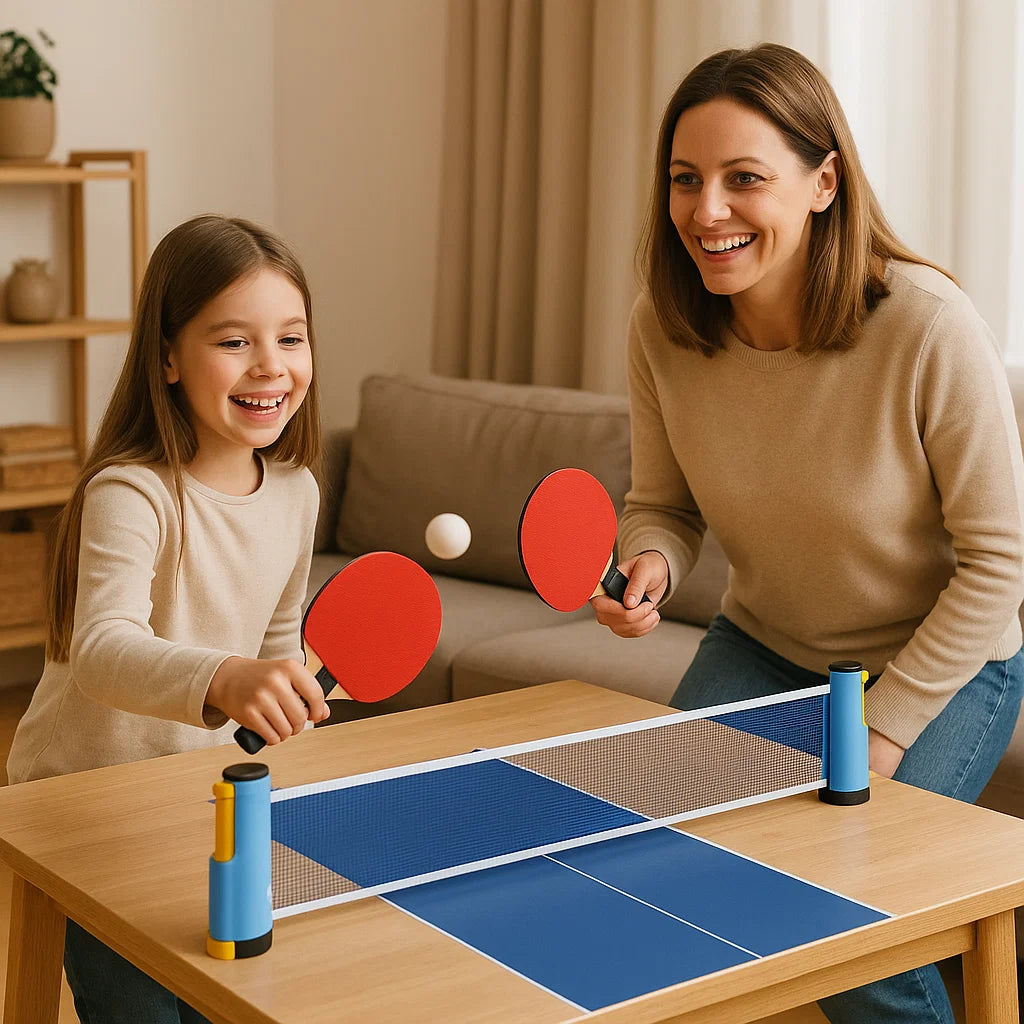 Justerbart pingisset – passar på varje bord!