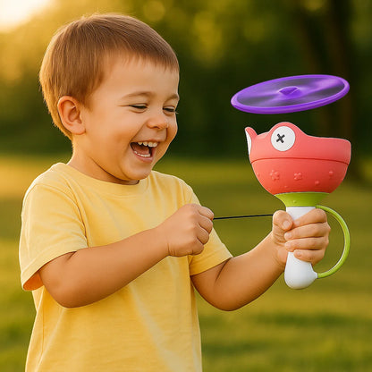 Flygpropeller-leksak med snurstartare