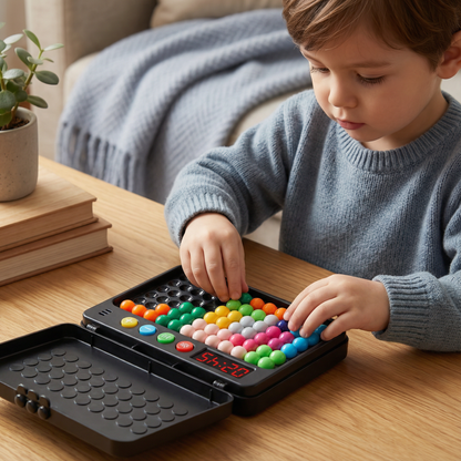 Logiskt tankespel för barn – 500 pussel med timer