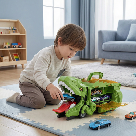 Dinosauriebil Leklastbil