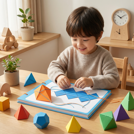 Genial geometri­bok för barn