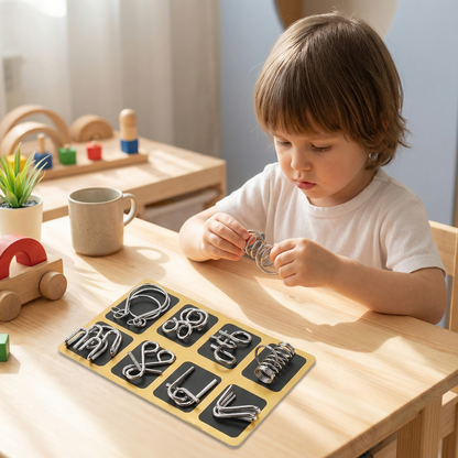 Metallpusselringset ⎜ Hjärngymnastik