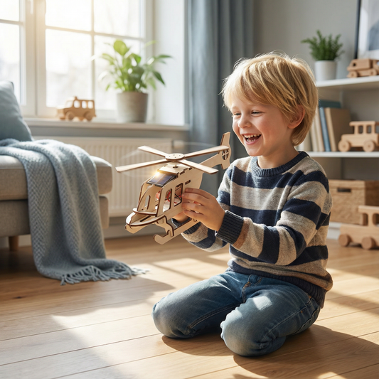 Kreativt byggset och forskningsleksak – Vetenskap som är rolig!