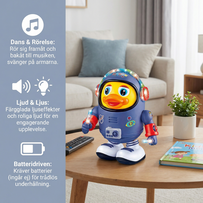 Dansande astronautanka