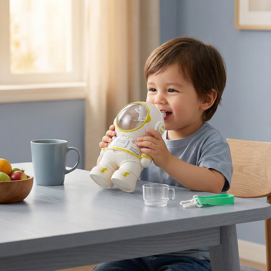 Astronaut-vattenflaska för barn