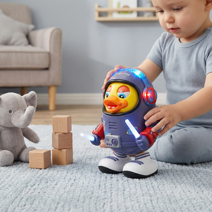 Dansande astronautanka